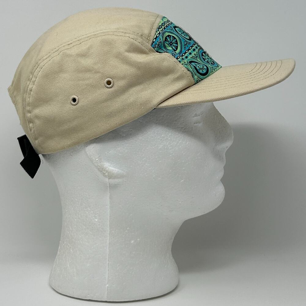 Lost Enterprises Camp Hat Baseball Cap 5 Panel Strapback Beige Surfer Surfing - Picture 8 of 10
